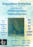 Affiche exposition Michel LOUINEAU